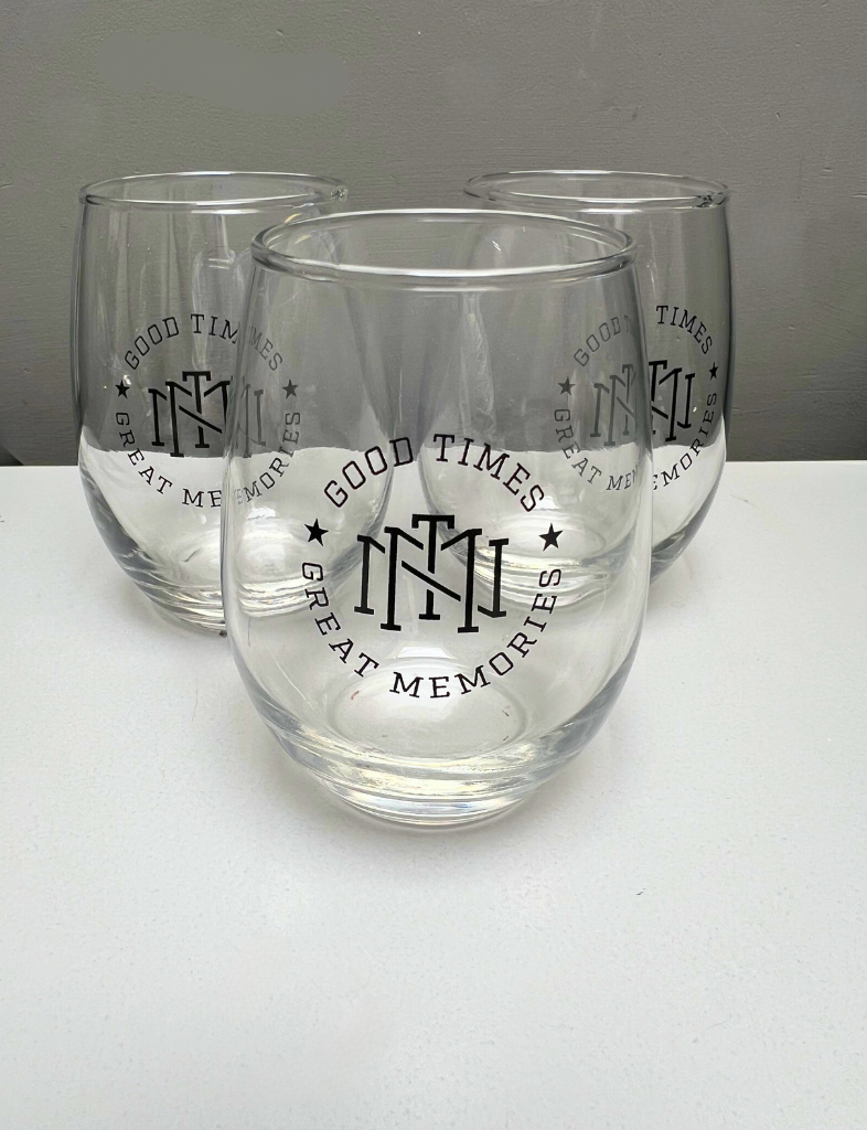 Good Times Great Memories-Wine Glass