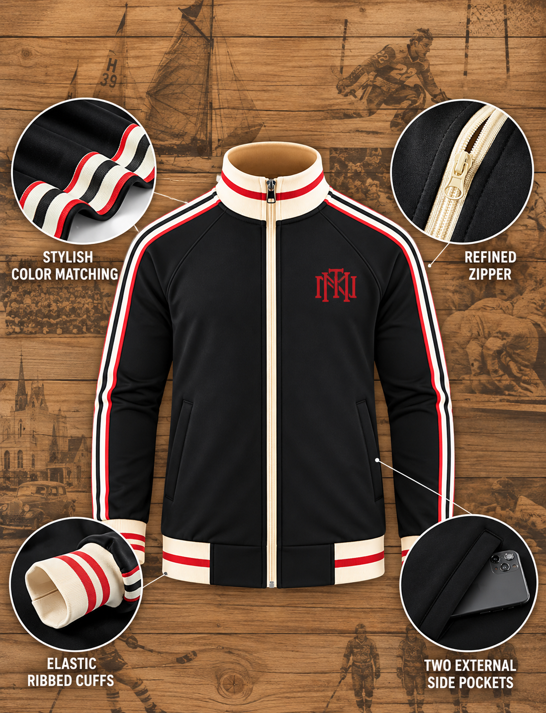 Retro Track Jacket