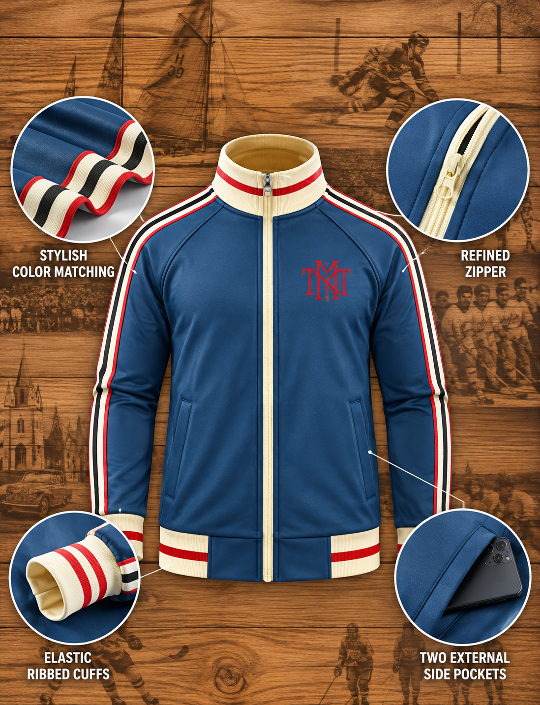 Retro Track Jacket