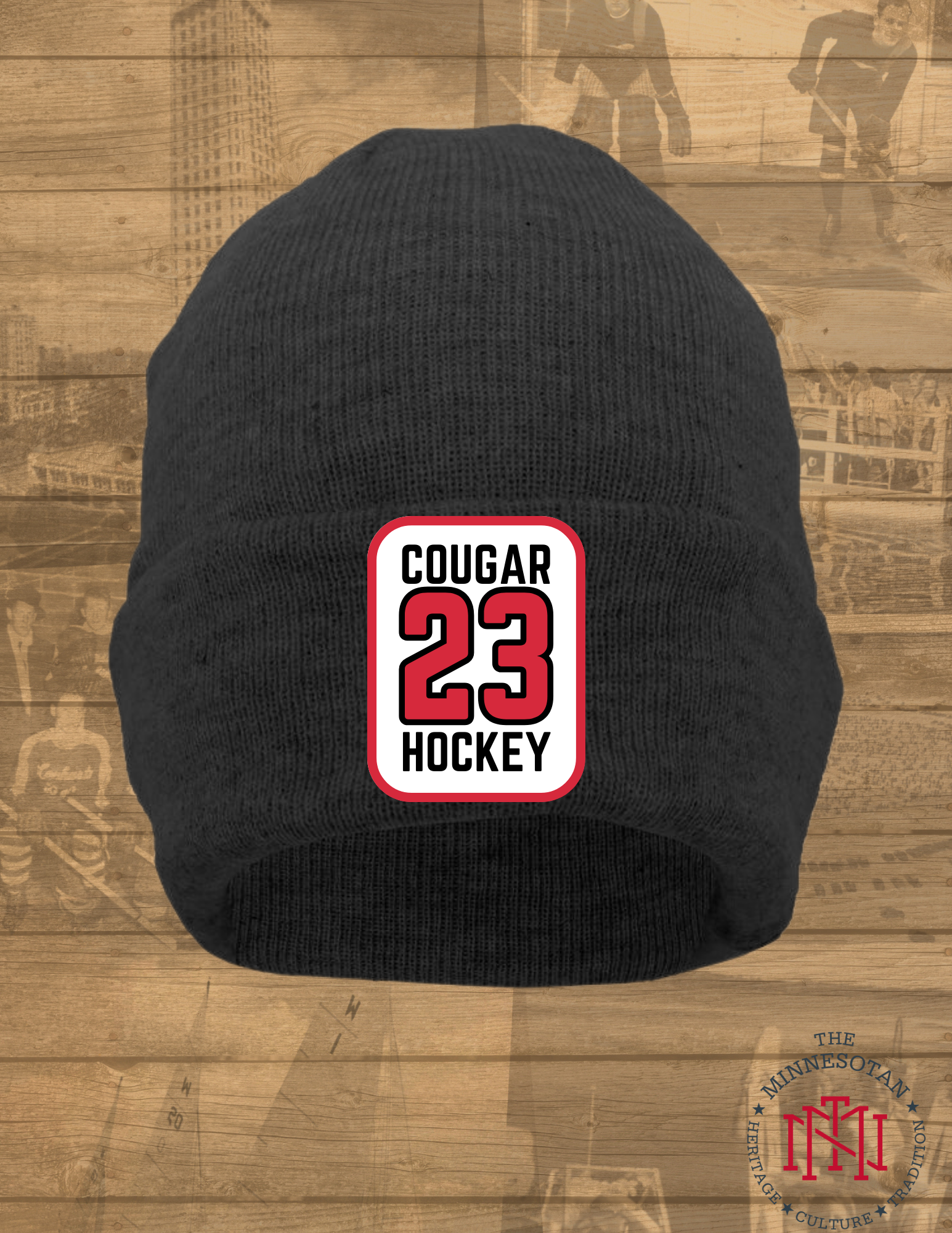 Winter Knit-Cougar Hockey/Player