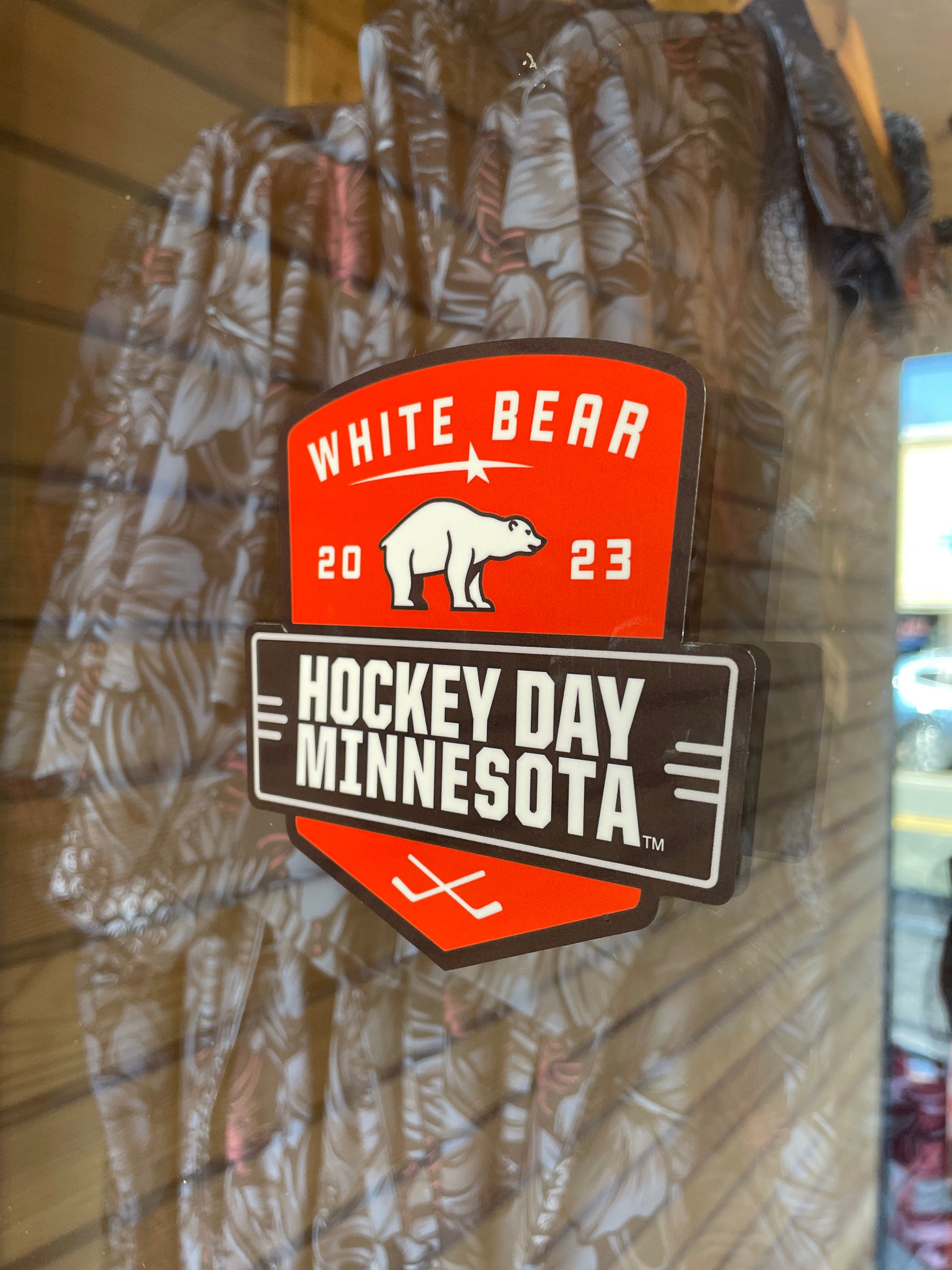 Hockey Day MN - decal