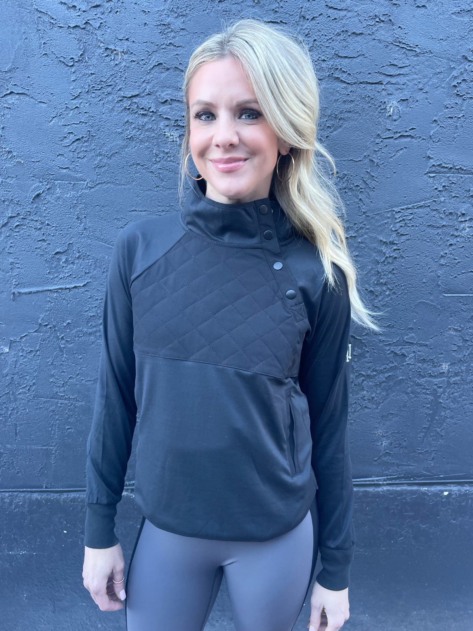 Abercrombie sales snap pullover