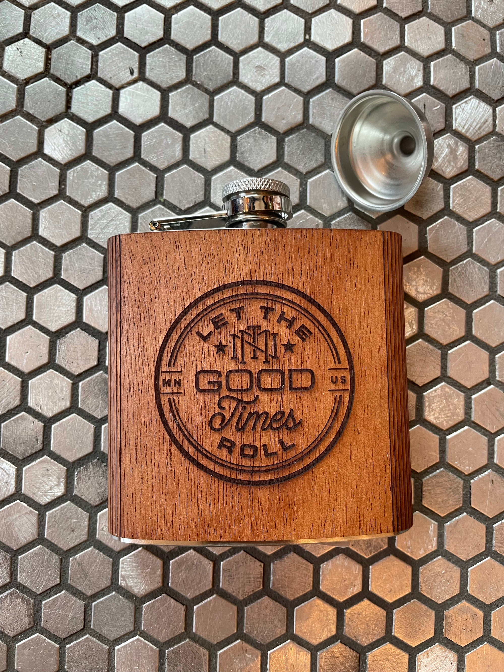 The Minnesotan Flask by Woodchuck USA